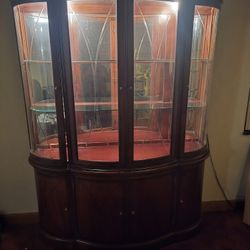 Cherrywood China Cabinet