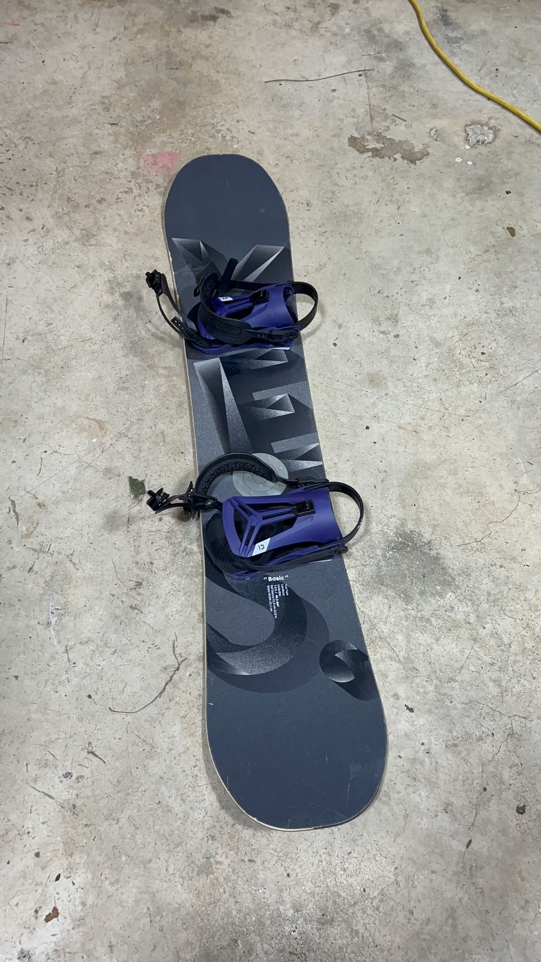 K2 Board With Union Bindings And Grip Step