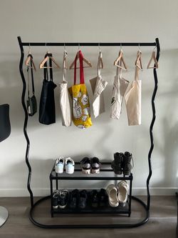 Urban Outfitters Squiggly Clothing Rack