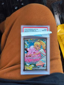 Lillie's Clefairy ex PSA Gem Mint Pokémon Card