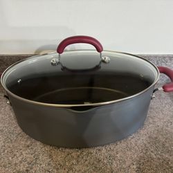 Rachel Ray Pots & Pans with Red Handles