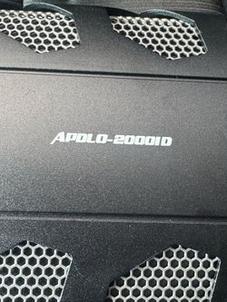 Audio pipe 2000 watt amp
