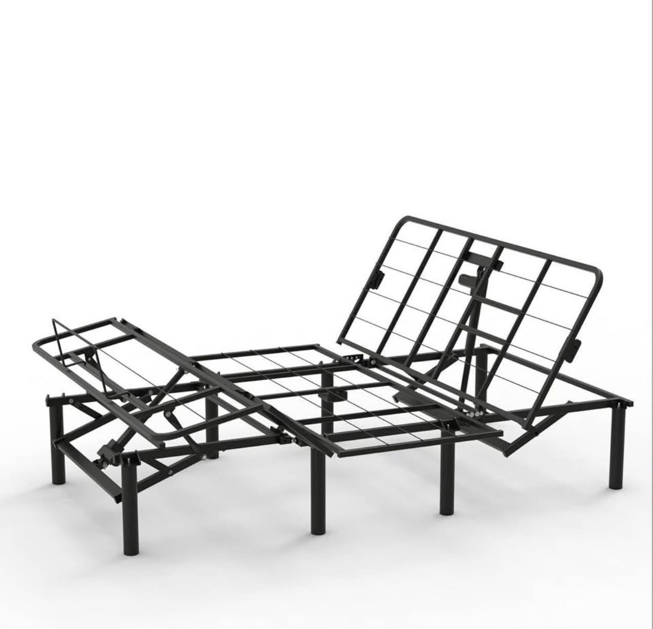 Elephance Adjustable Queen-Size Bed Base with Zero Gravity, Dual USB A+C Ports, and Remote Control