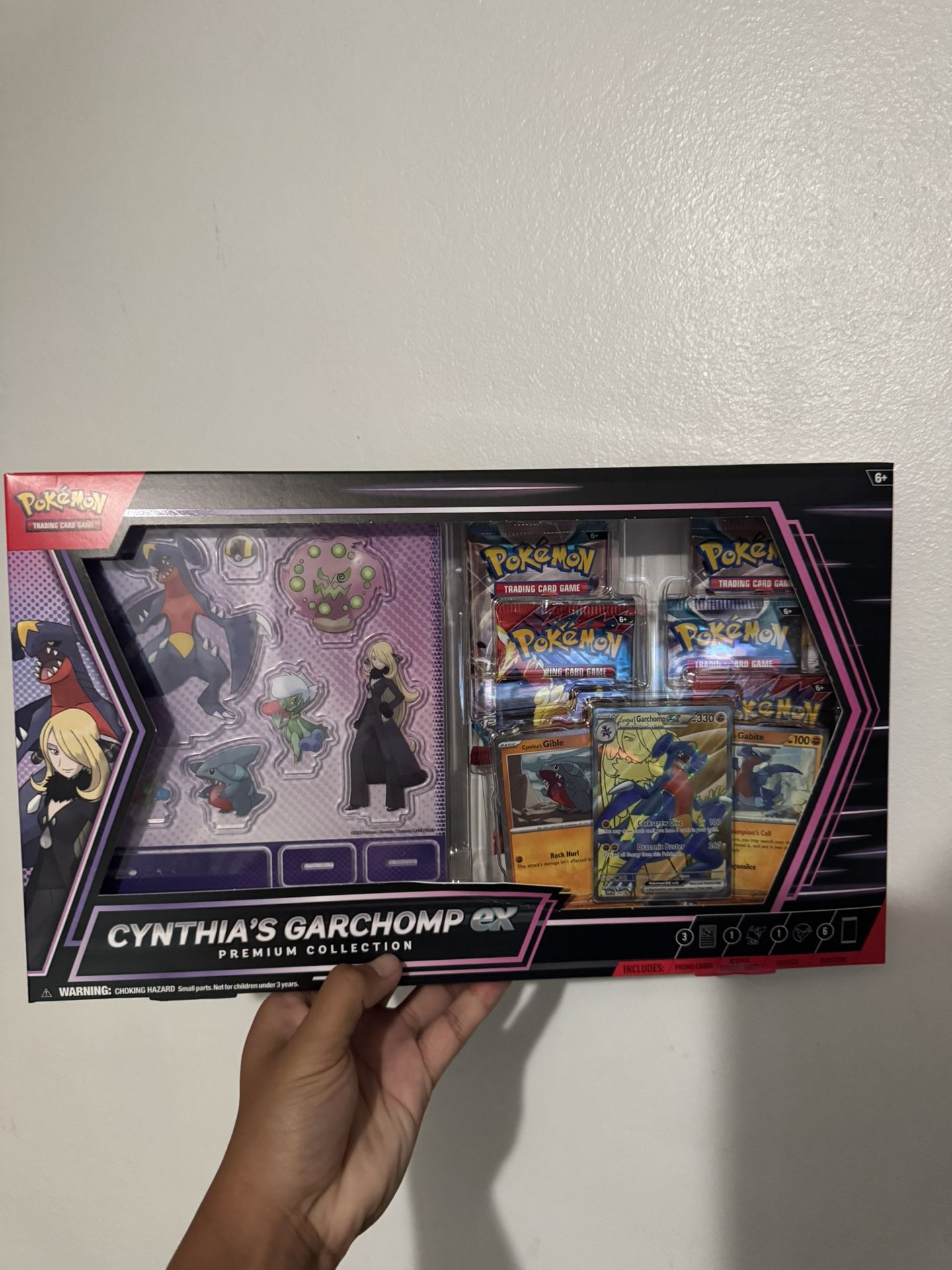 POKEMON CYNTHIAS GARCHOMP EX PREMIUM COLLECTION