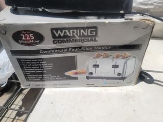 Commercial Waring toaster model WCT708