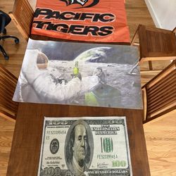 Dollar Sign Rug And Poster 