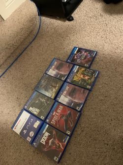 PS4 and PS4 vr games