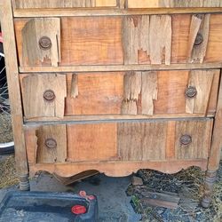 Wooden dresser