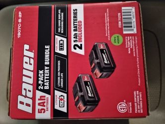 New Bauer 2 Pack Battery Bundle