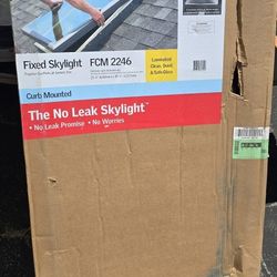 VELUX
22-1/2 in. x 46-1/2 in. Fixed Curb-Mount Skylight with Laminated Low-E3 Glass