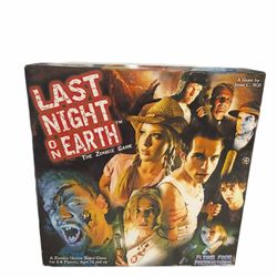 Last Night on Earth board game

Zombie game. Horror. Game 2007 Flying Frog Productions.

Brand New. Never used. Everything is sealed.