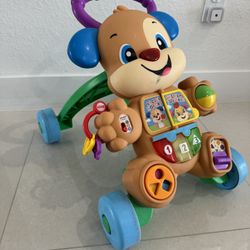 Fisher-Price Baby Toy Laugh & Learn Smart Stages Learn with Puppy Walker with Music Lights & Activities