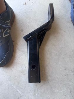 Tow hitch receiver- 4 inch extension