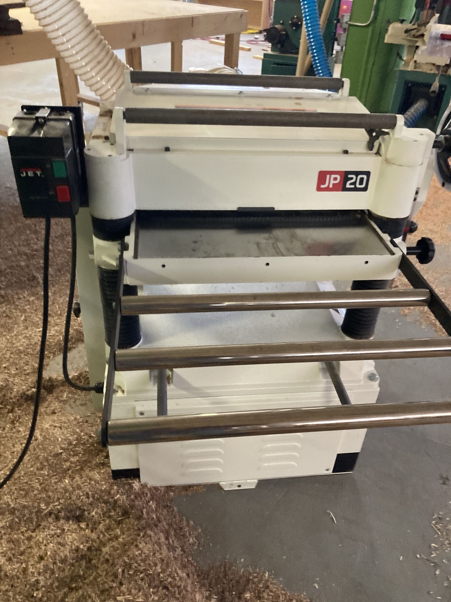 Jet 20" Heavy Duty Wood Planer (3HP, 230V) - Model JWP-208-1 - PENDING SALE THURSDAY