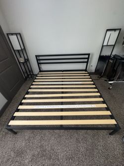King size bed frame