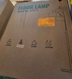 Neptin 80" 3-Light LED Dimmable Floor Lamp In Black