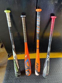 26, 27, 28 USA and USSSA youth baseball bats