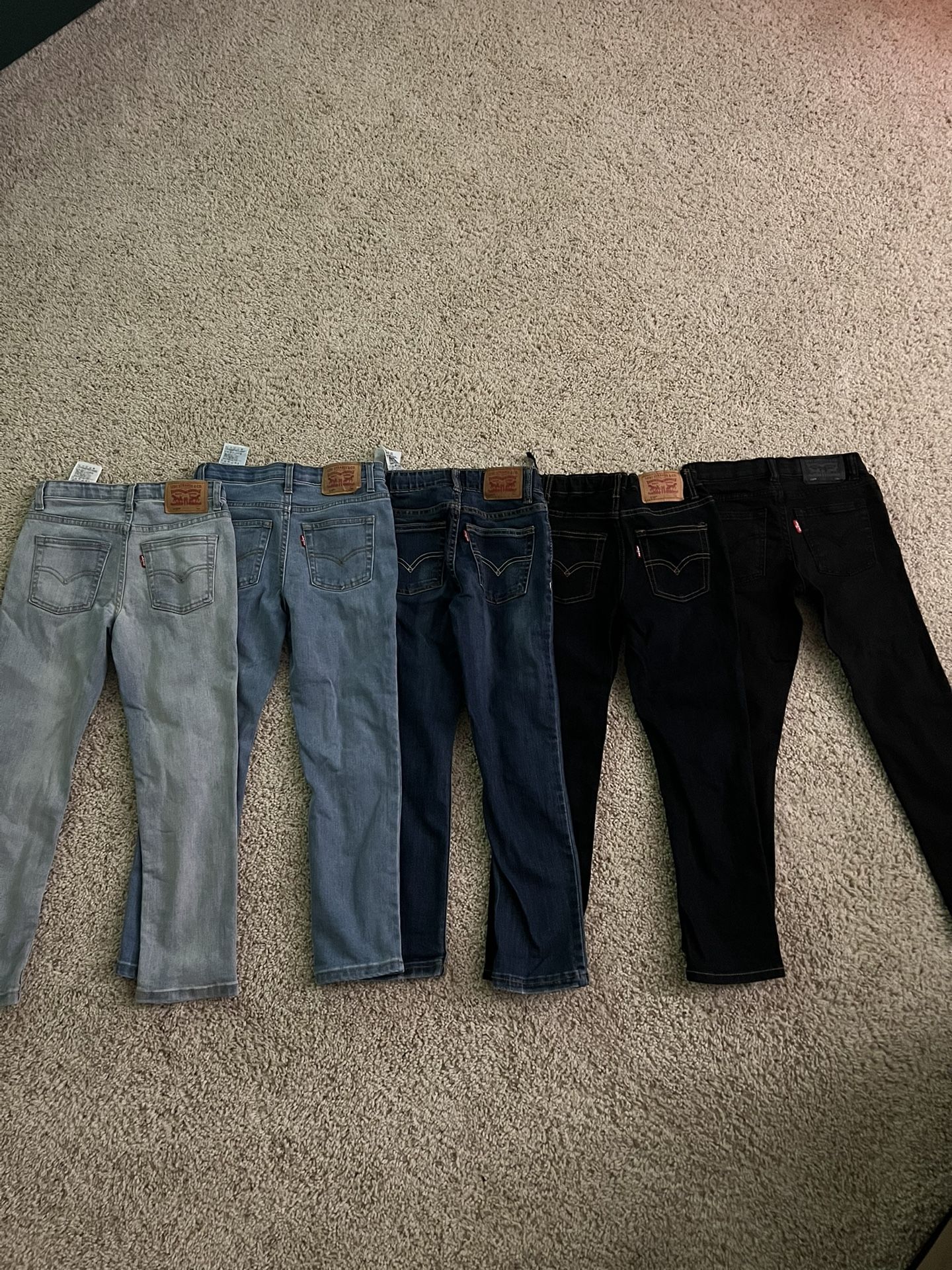 Levi Jeans Boys Size 7