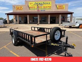 2012 Big Tex Trailers 12X77 Single Axle Utility