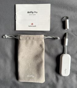 Twelve South AirFly Pro Bluetooth Transmitter Receiver Adapter 3.5mm Aux Jack