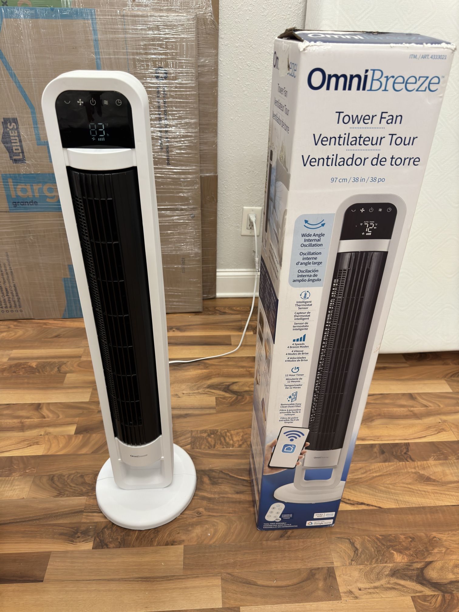 Fan With Remote Control. Moving Sale!!!