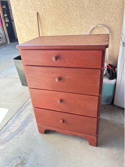 Wood dresser