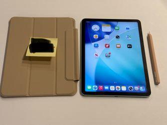 Apple iPad Air (4th Gen) 256GB Wi-Fi Green with Apple Pencil (2nd Gen) and Smart Folio