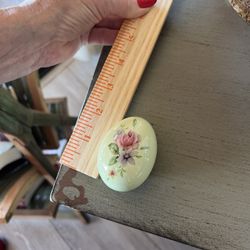 Signed  Dolsyl Flower Egg