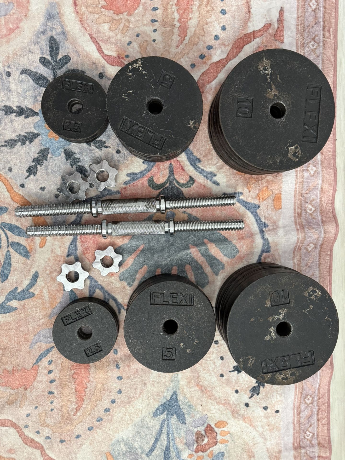 Adjustable dumbbell Set - 200lb Total