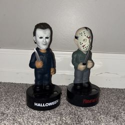 Michael Myers/Jason Vorhees Bobble Heads 