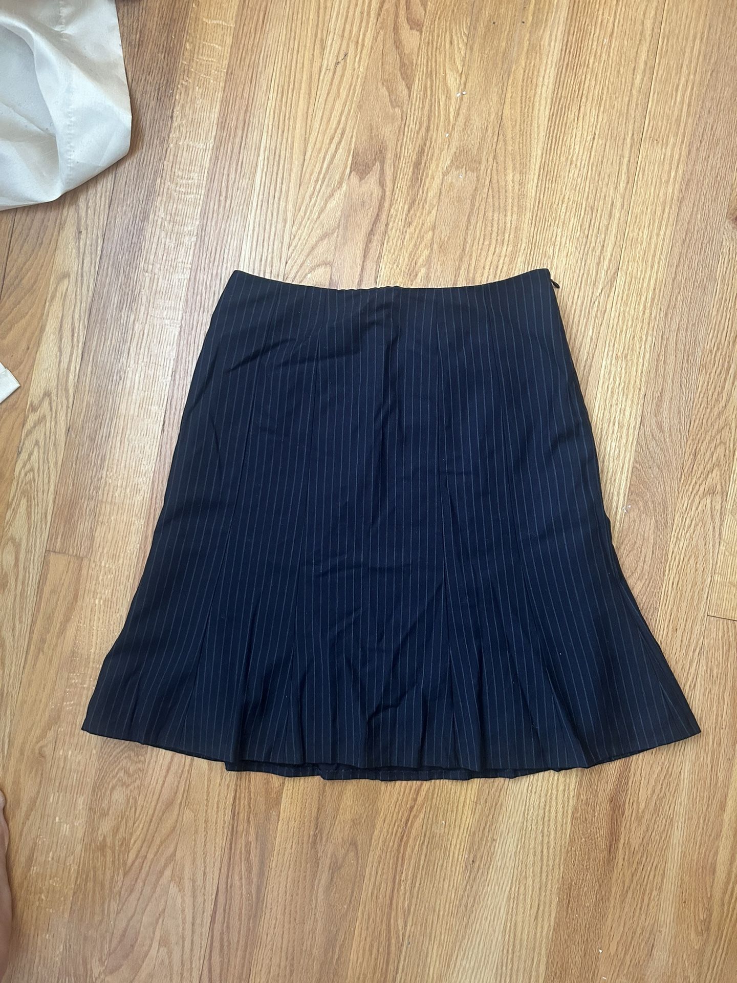 Calvin Klein Black Maxi Length Trumpet Skirt, Size 8