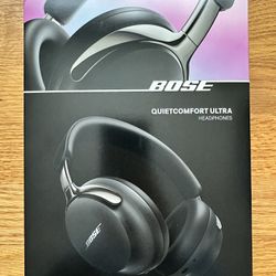 Bose Quietcomfort Ultra Headphones 2nd Generation Black Brand New 