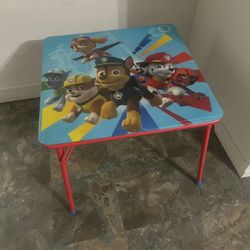 Paw Patrol Table 