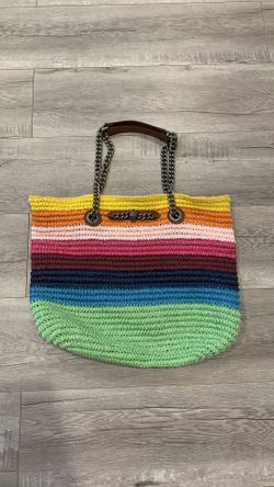 Kurt Geiger Rainbow Beach Bag 