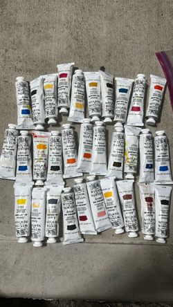 Winsor and Newton professional grade oil paint