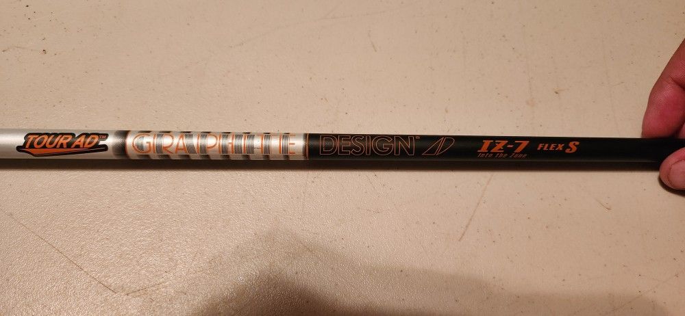 Tour AD IZ-7 Stiff Flex 5 Wood Shaft - Taylormade Adapter