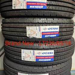 (4) - 235/85/16 RK1000 All Season Tires