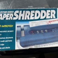 Paper Shredder 5 Sheet Capacity