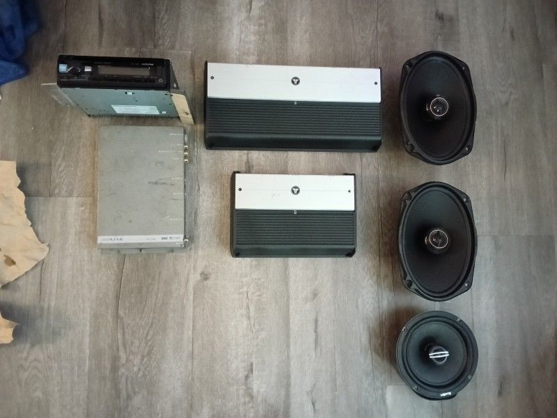 Alpine JLAudio Sound System Etc