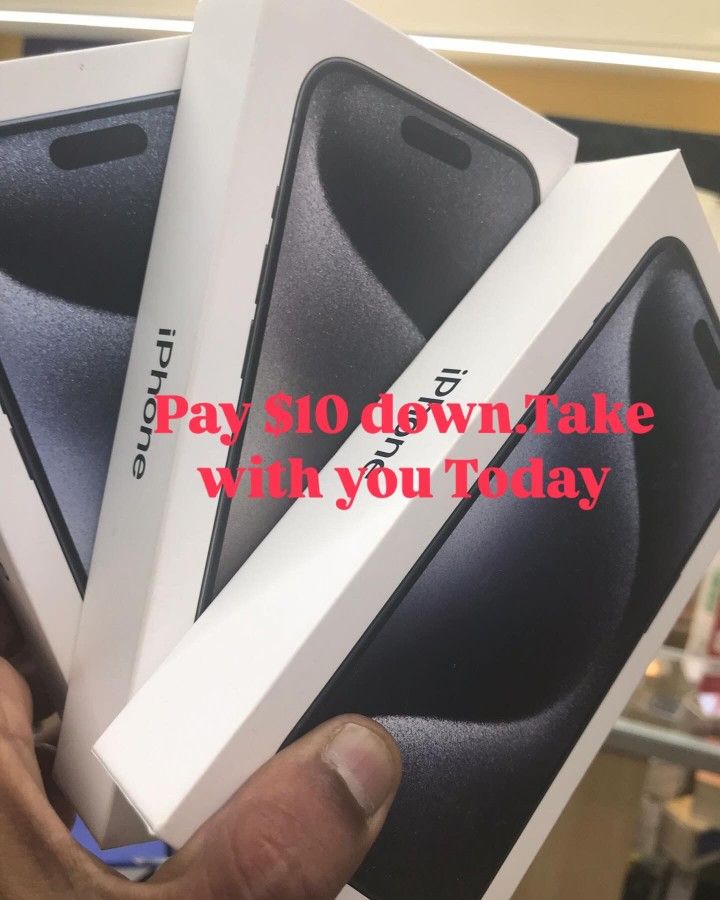 IPhone 15 Pro Max Unlock Pay Low Down No Crdt Needed