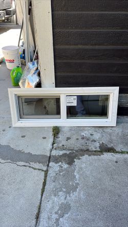 Vinyl Dual Pane 40.1/2x13 Xo Retro Tempered