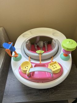 Booster Seat for Dining Table with Removable Tray