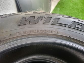 Use tire 265/60 R20
