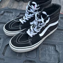 Black Vans High tops 