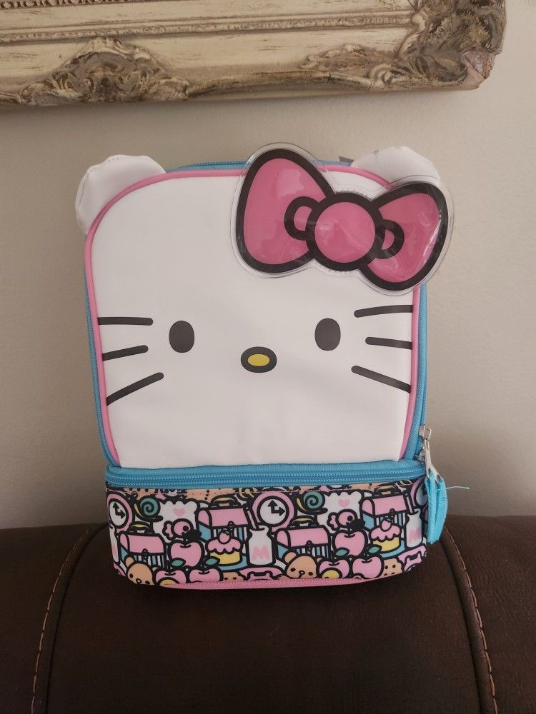 Kids Hello Kirty Lunch Box. Super Cute. Brand New
