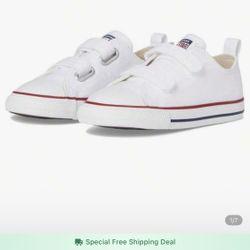 White Converse ALL STAR Easy On
