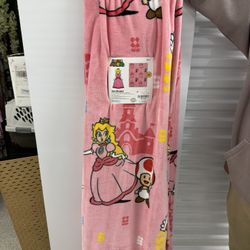 Twin Princess Peach Blanket 