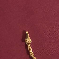 14k italy gold rope chain 