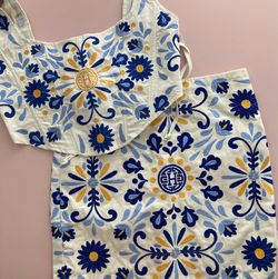 Herencia clothing set small, women, embroidered