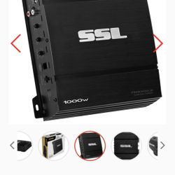 SOUND STORM LAB 1000 W CAR AMPLIFIER 